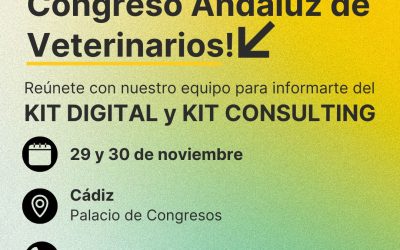 ¡Nos vemos en el XIX Congreso Andaluz de Veterinarios!