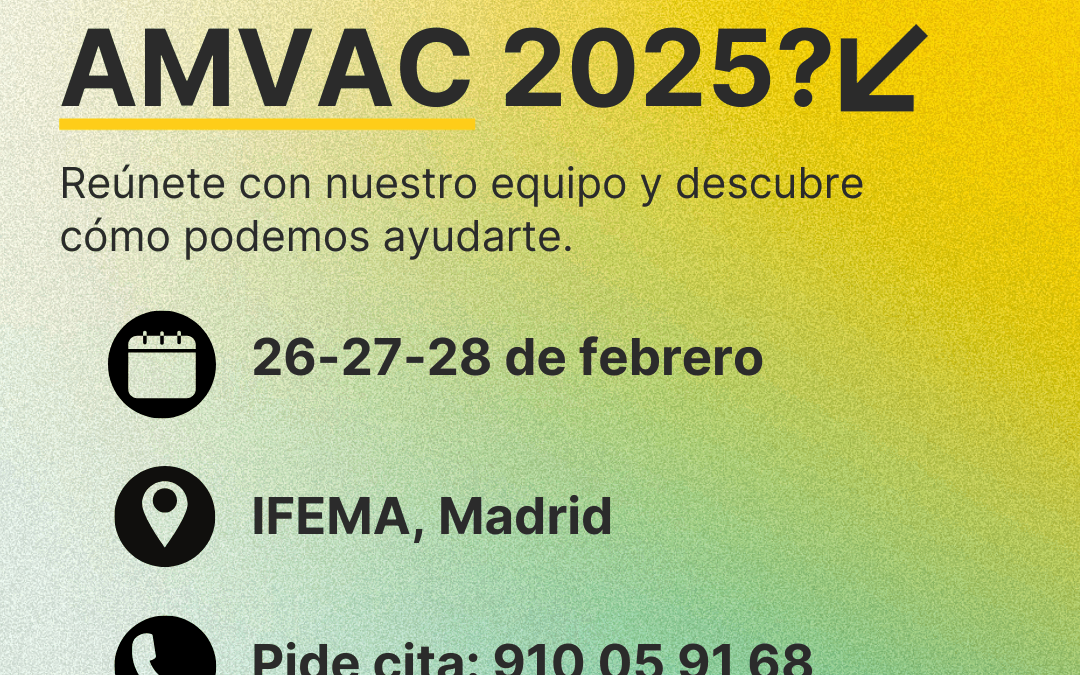 ¿Nos vemos en AMVAC 2025?